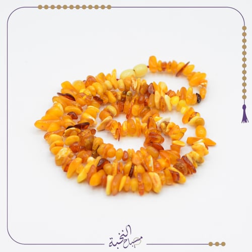 عقد كهرمان طبيعي