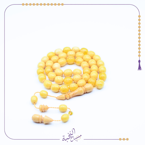 فاتوران تركى كريمي تمليكة خيط اصفر