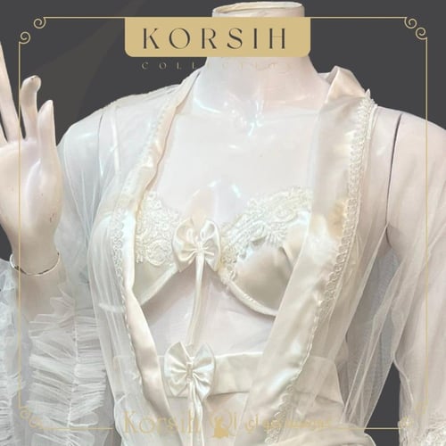 قميص عرايسي تل ناعم 3081