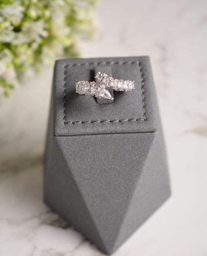 خاتم زركون بتصاميم الالماس [294]