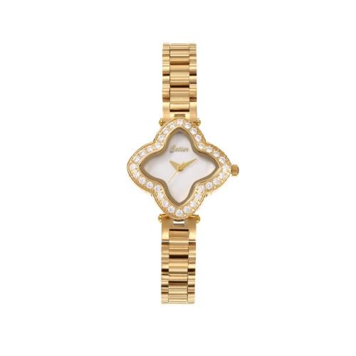 ساعة نسائية بلون ذهبي [338]