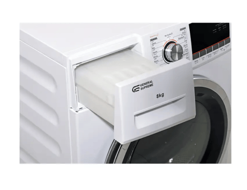 نشافة جنرال سوبريم 8 كيلو تنشيف حرارى ابيض