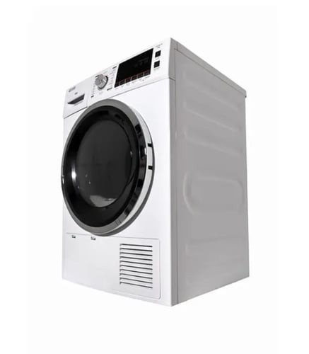 نشافة جنرال سوبريم 8 كيلو تنشيف حرارى ابيض