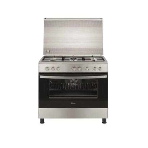 فرن غاز جيبسون 5 عيون 90×60 استيل امان