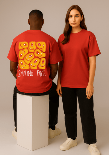 تيشيرت الوجوة المبتسمة