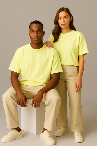 تيشيرت اكاشا الاصفر