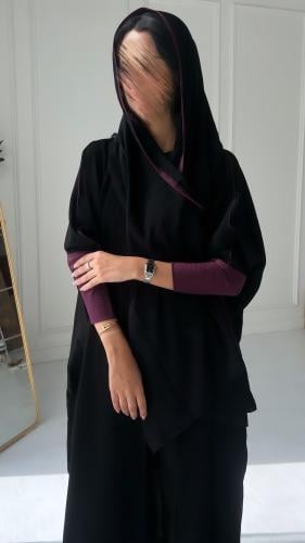 Lilac abaya