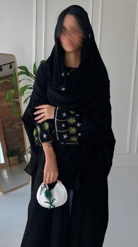 Palm leaf abaya