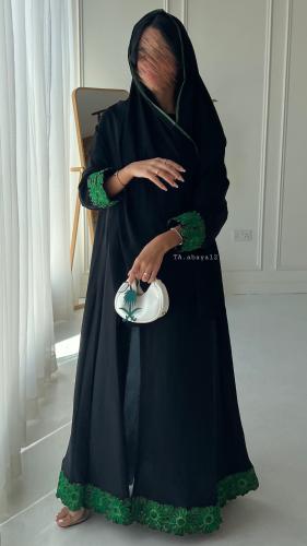 Palm leaf abaya