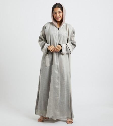 عباية رماديه