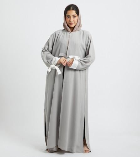 عباية رماديه
