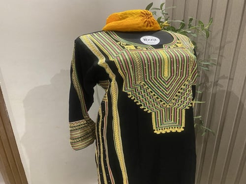 جلابيه جنوبيه مع شال