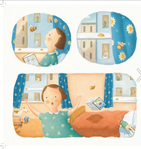 أنا والنحلة