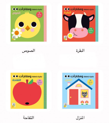 نظرة خاطفة ومفاجآت مجموعة 4 كتب