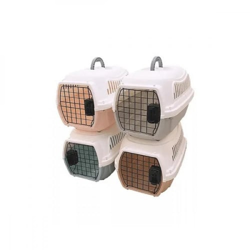 قفص تنقل للقطط مع قفل