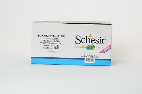 شيزر معلبات للقطط تونا مع نبات الصبار كيتن 140 جرا...