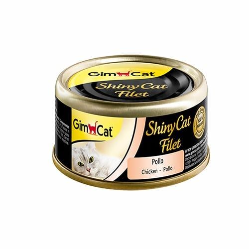 جيم كات معلبات دجاج للقطط البالغه 70ج
