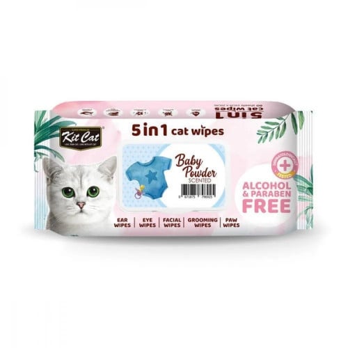 كت كات مناديل معطره برائحة بودرة الاطفال – 80 مندي...