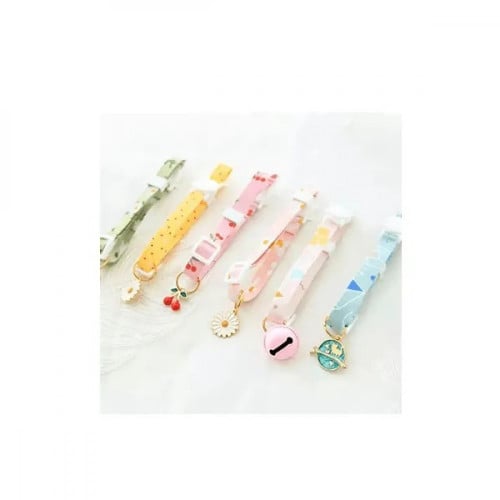 طوق للقطط مع جرس متعدد الألوان