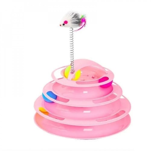 لعبة مسارات للقطط مع سنارة