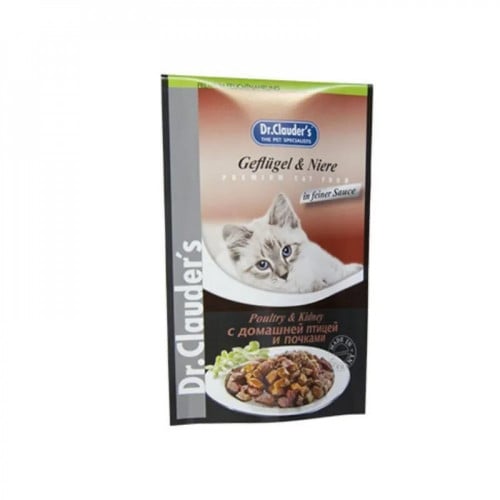 دكتور كلاودر اظرف طعام رطب للقطط البالغة الدواجن و...