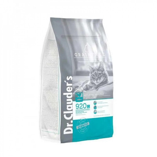 د. كلاودر طعام جاف للقطط البالغة خالي من الحبوب دج...