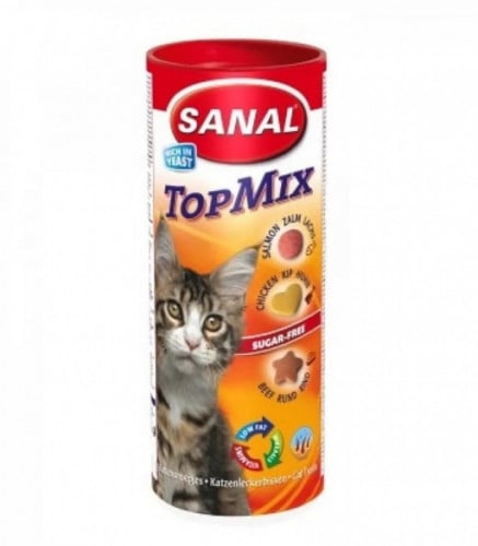 سنال مكافئات دجاج و سالمون و لحم بقري للقطط 240 غ