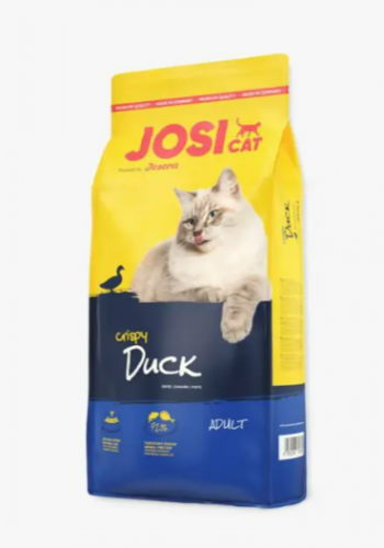 طعام قطط جوسي كات كريسبي داك بالبط 650 غ dry food