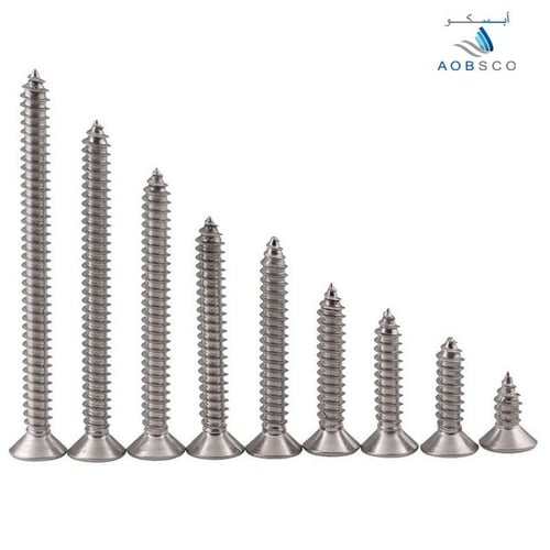 DIN7982 , Self Tapping Screw , Stainless Steel A2...