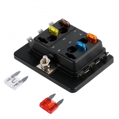 علبة فيوزات ميني 6 منافذ