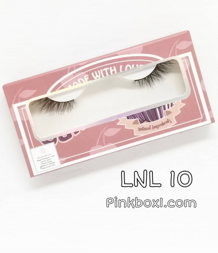 رموش طرف مع ملقط بلاستيك LNL10