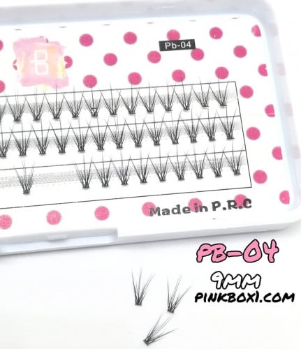 رموش بالحبه PB04 مقاس 9 مل