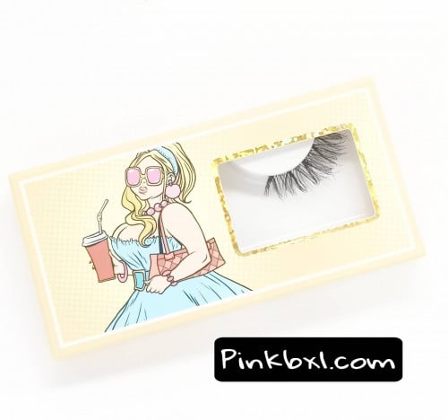 Mini Daily 4 رموش طرف باند شفاف شعر شبة طبيعي