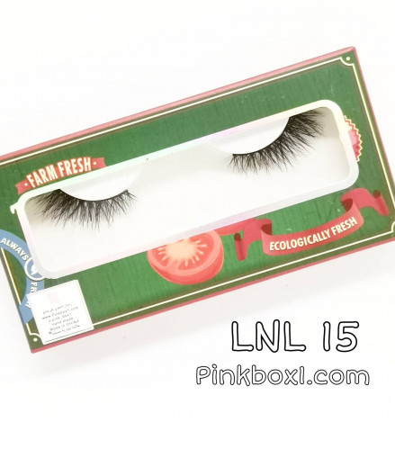 رموش طرف مع ملقط بلاستيك LNL 15