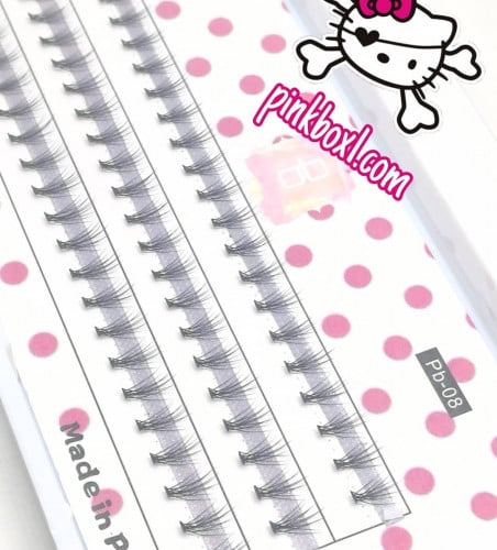 رموش بالحبه PB08 مقاس 8 مل