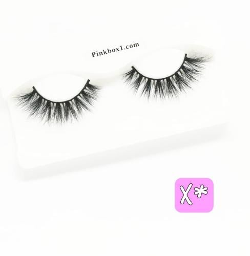 رموش رقم X شعر طبيعي تستخدم اكثر من 25 مره