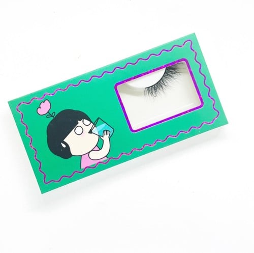 LNL 12* رموش طرف مع ملقط بلاستيك لتركيب الرموش