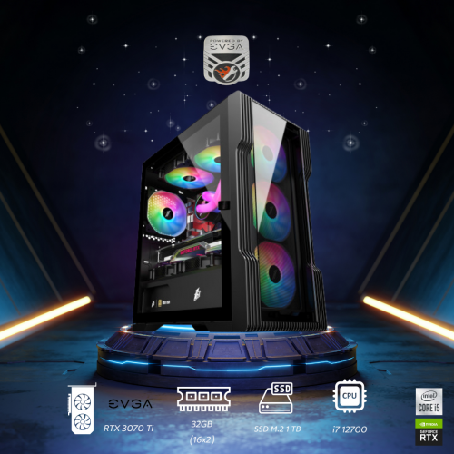 تجميعة ألعاب - بي سي قيمنق بكرت شاشة 3070 TI