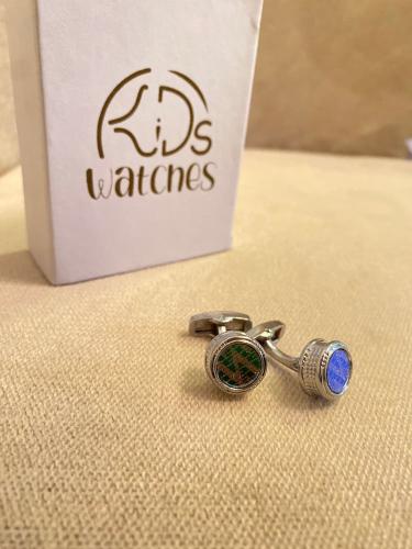 كبك اطفال فضي ملون