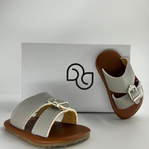 نعال خليجي للاطفال باللون الرمادي