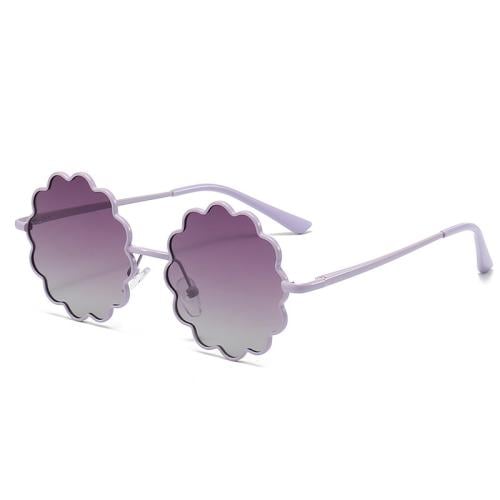 نظارة بناتية وردة موف