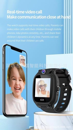 ساعة اطفال ذكية عصرية بكاميرا 4G