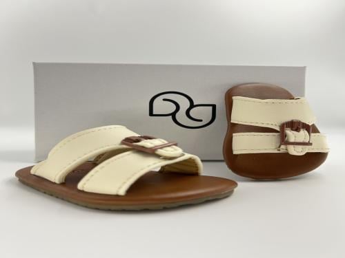 نعال خليجي زبيري للاطفال باللون البيج