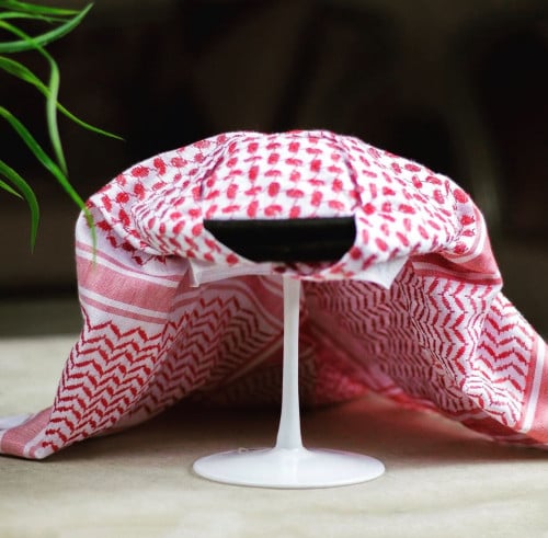 شماغ اطفال ثابت احمر