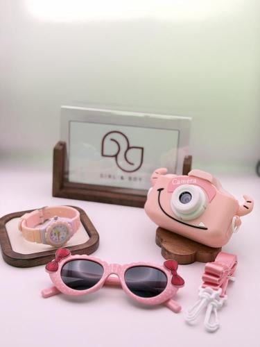 بكج الطفلة السعيدة وردي