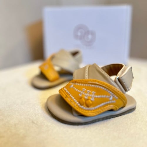 نعال زبيري للصغار - برتقالي