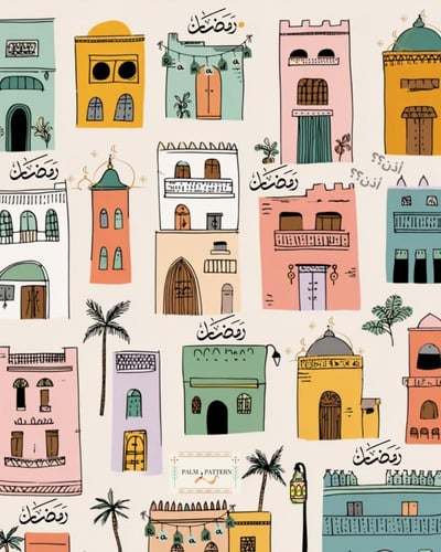 ورق تغليف رمضان