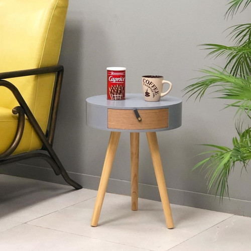 طاولة خدمة خشب بدرج