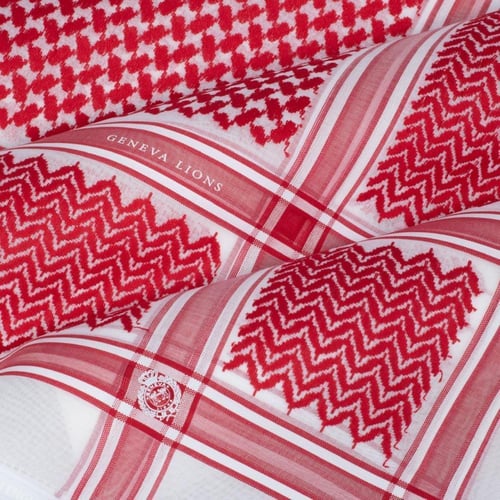 شماغ جنيفا ليونز احمر 2025