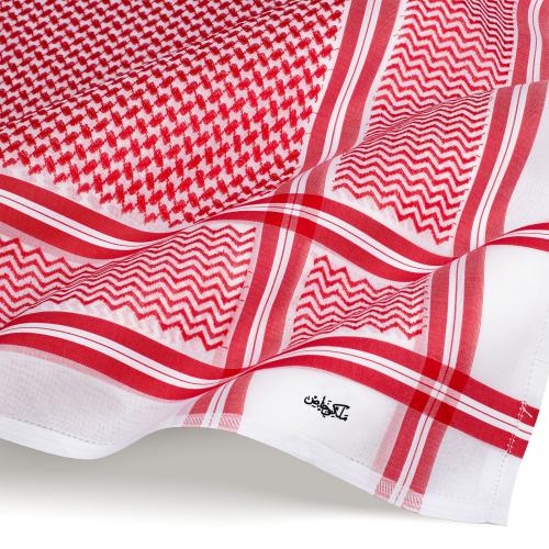 شماغ ملكي سجنتشر احمر 2025